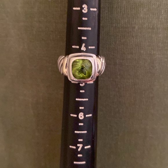 David Yurman peridot ring size 4.5 - Picture 10 of 11